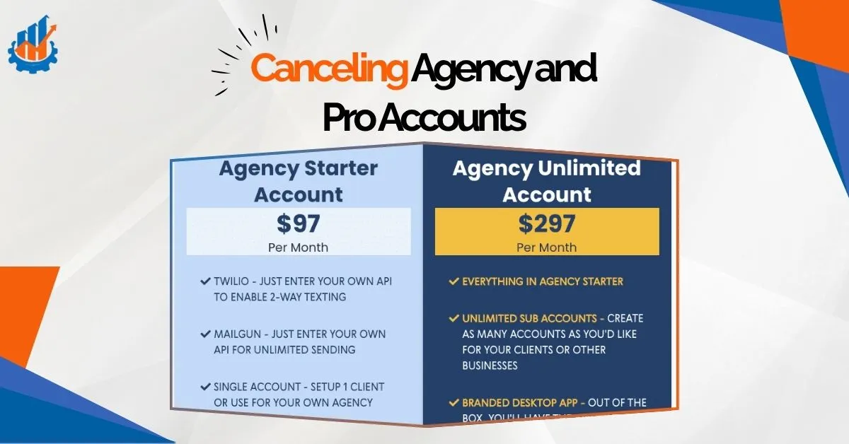How to Cancel GoHighLevel for Agency and Pro Accounts