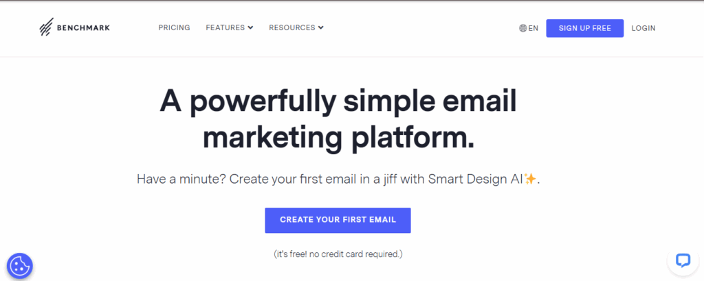 Benchmark Email templates and automation, simple and affordable Mailchimp alternatives free for small teams.
