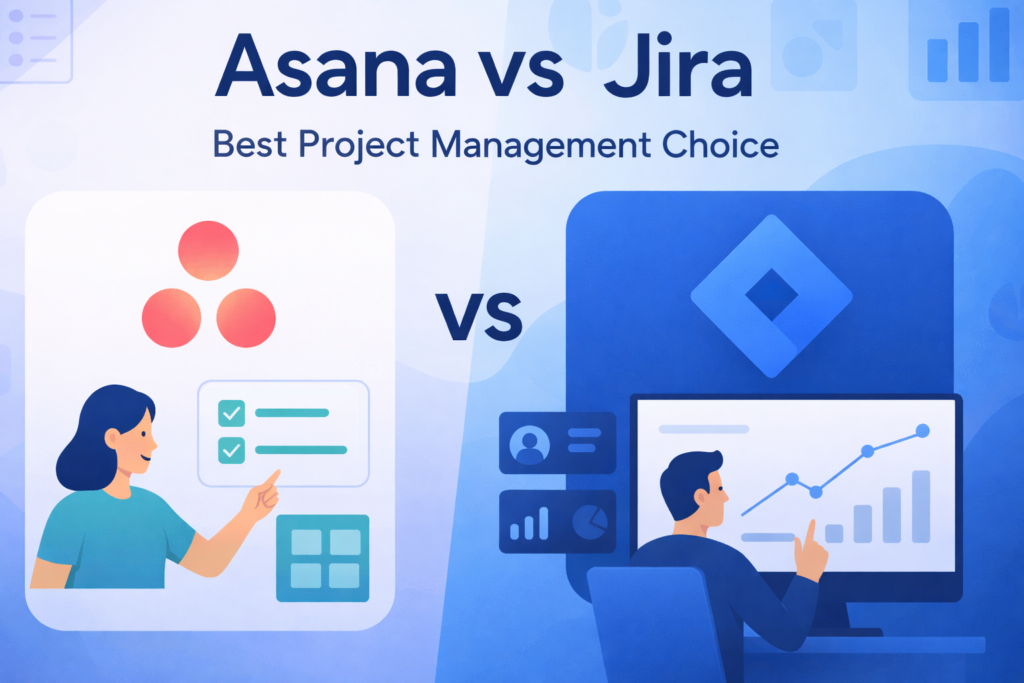 Asana vs Jira comparison for best project management choice in 2026